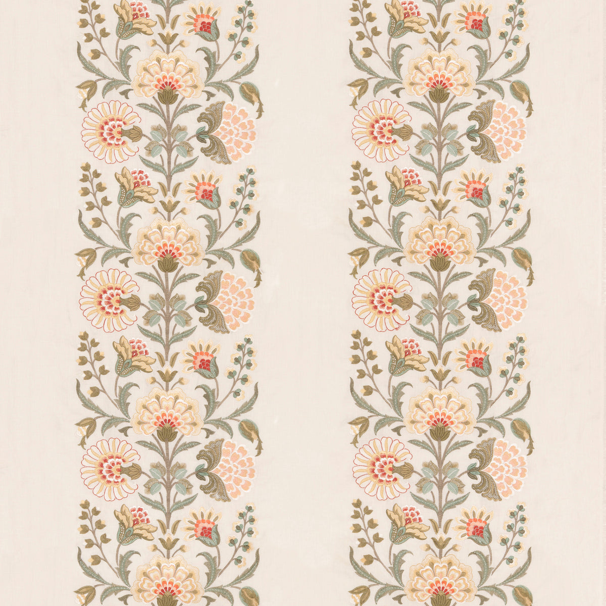 Annesley Fabric by G P & J Baker in Coral