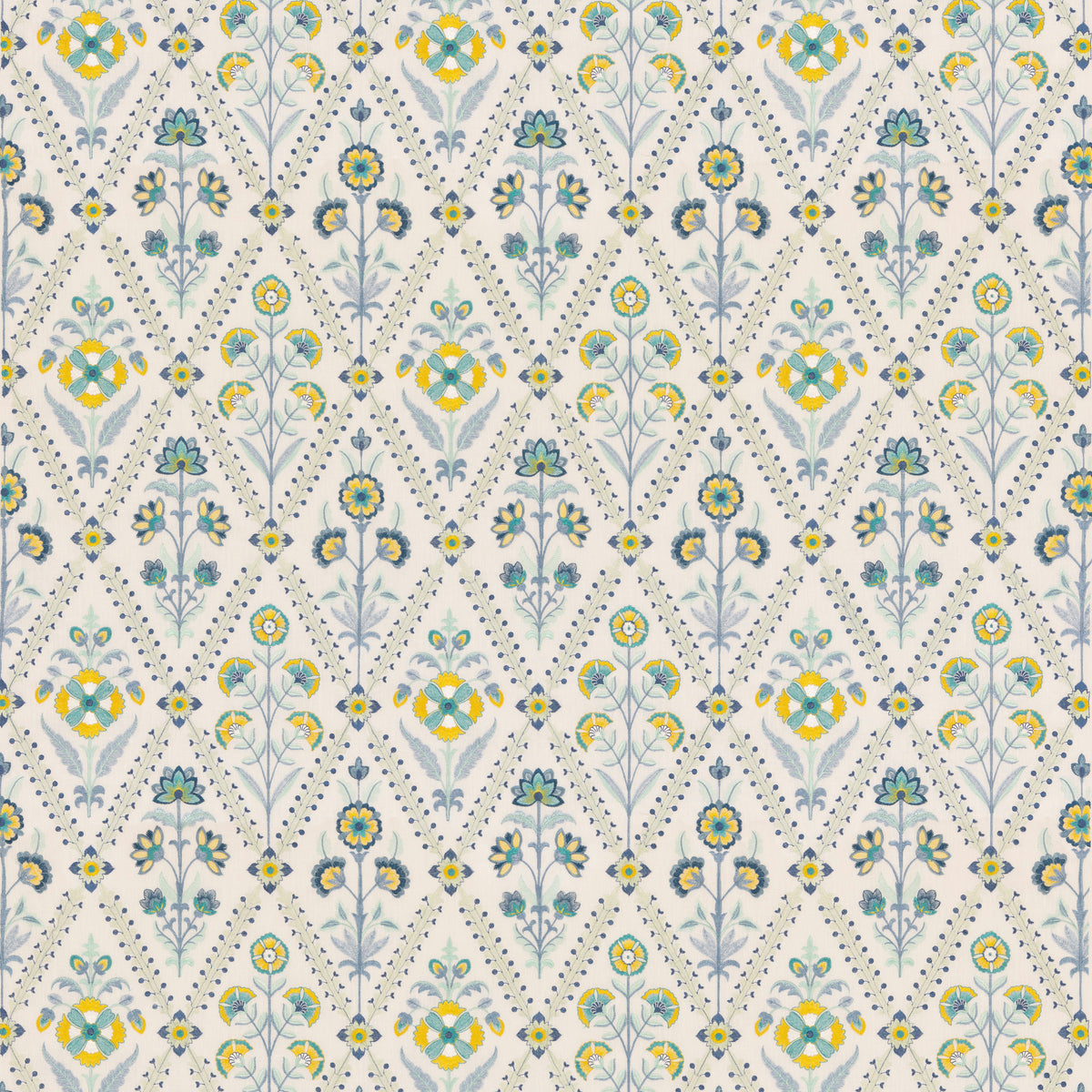 Perrycroft Fabric by G P & J Baker in Blue