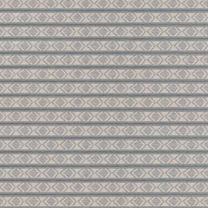 Burford Stripe Fabric by G P & J Baker in Blue