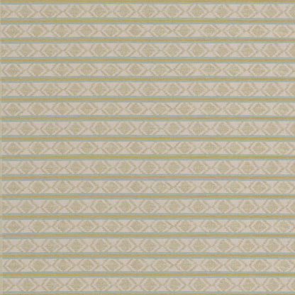 Burford Stripe Fabric by G P & J Baker in Aqua/Green
