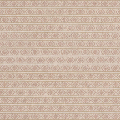 Burford Stripe Fabric by G P & J Baker in Coral
