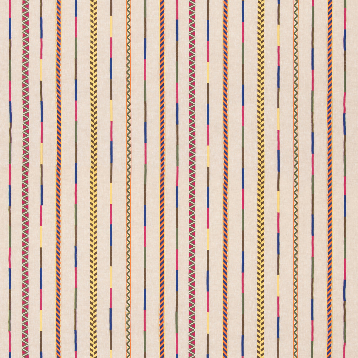 Backdrop Fabric by G P & J Baker in Fuchsia/Blue