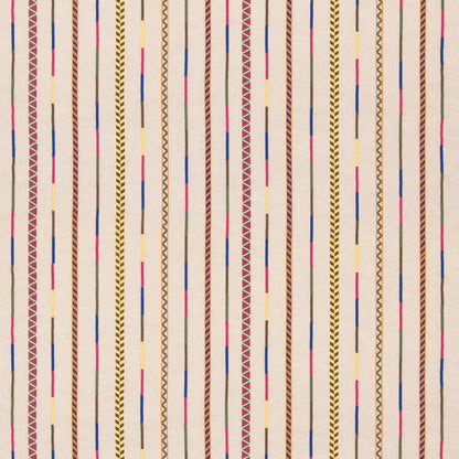Backdrop Fabric by G P & J Baker in Fuchsia/Blue