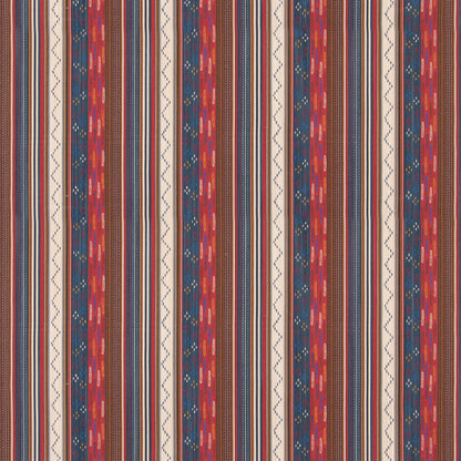Runaway Fabric by G P & J Baker in Indigo/Red