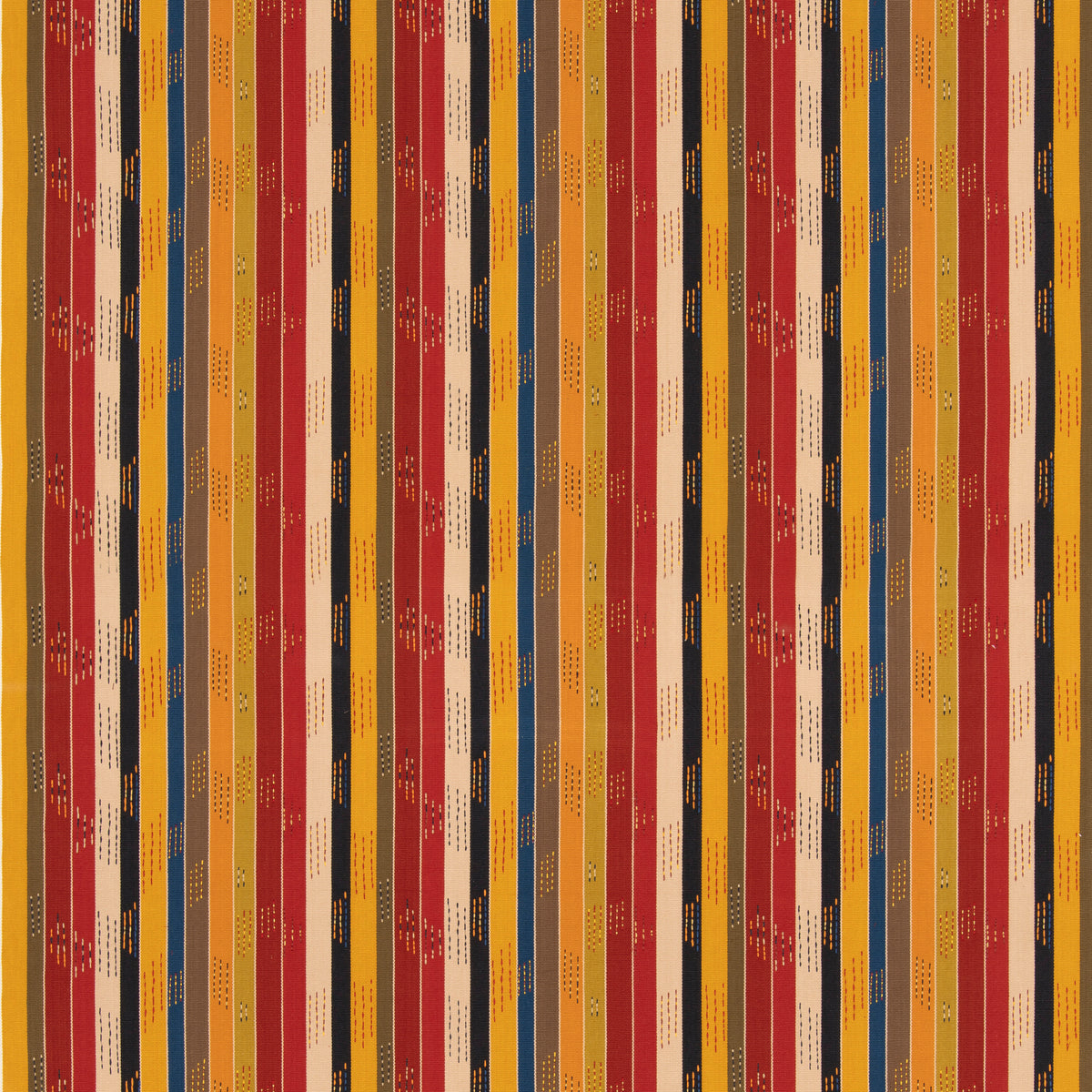 Jogalong Fabric by G P & J Baker in Red/Ochre