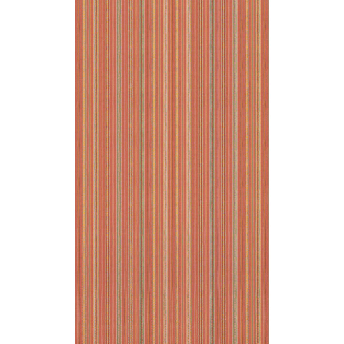 Penny Stripe Fabric by G P & J Baker in Soft Red