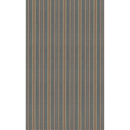 Symington Stripe Fabric by G P & J Baker in Teal