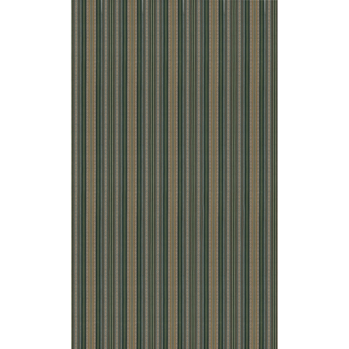 Symington Stripe Fabric by G P & J Baker in Emerald