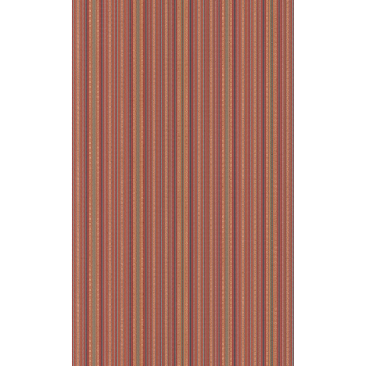 Symington Stripe Fabric by G P & J Baker in Red