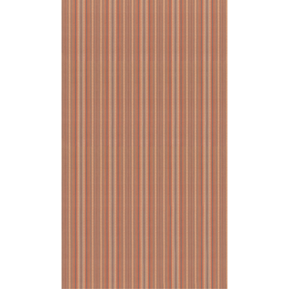 Symington Stripe Fabric by G P & J Baker in Soft Red