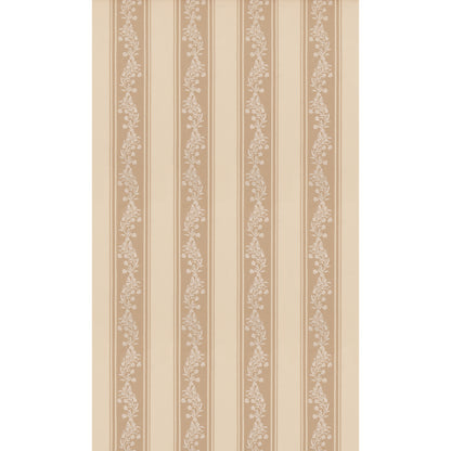 Aldbury Stripe Fabric by G P & J Baker in Parchment