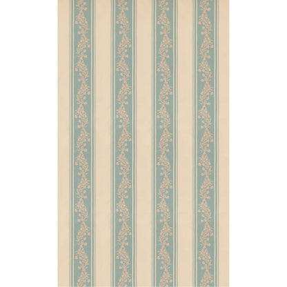 Aldbury Stripe Fabric by G P & J Baker in Blue