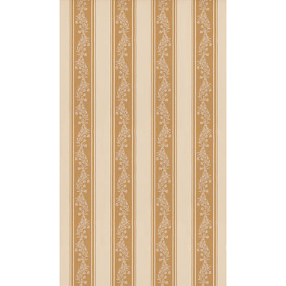 Aldbury Stripe Fabric by G P & J Baker in Ochre