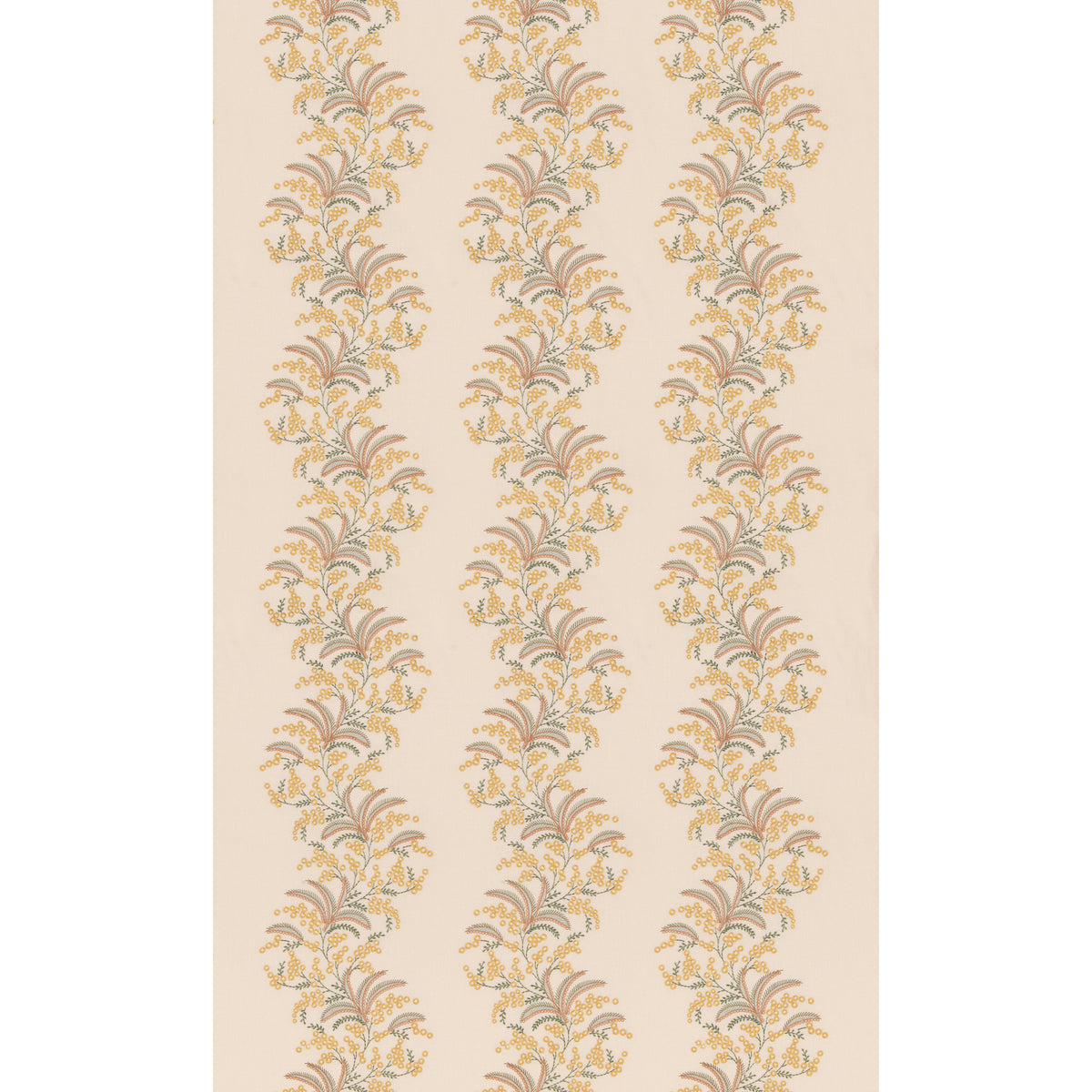 Sea Aster Fabric by G P & J Baker in Ochre