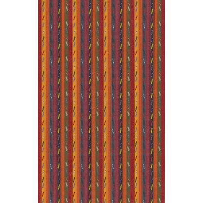 Tip Toe Fabric by G P & J Baker in Jewel