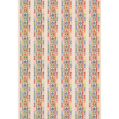 Flower Pot Fabric by G P & J Baker in Jewel
