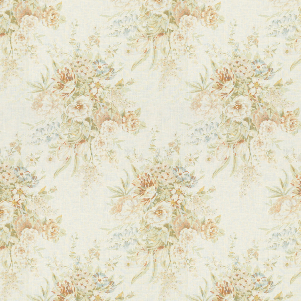 Sherbourne Ii - Peach/Aqua