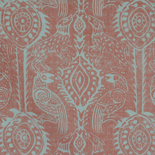 Beasties Fabric by Lee Jofa in Coral