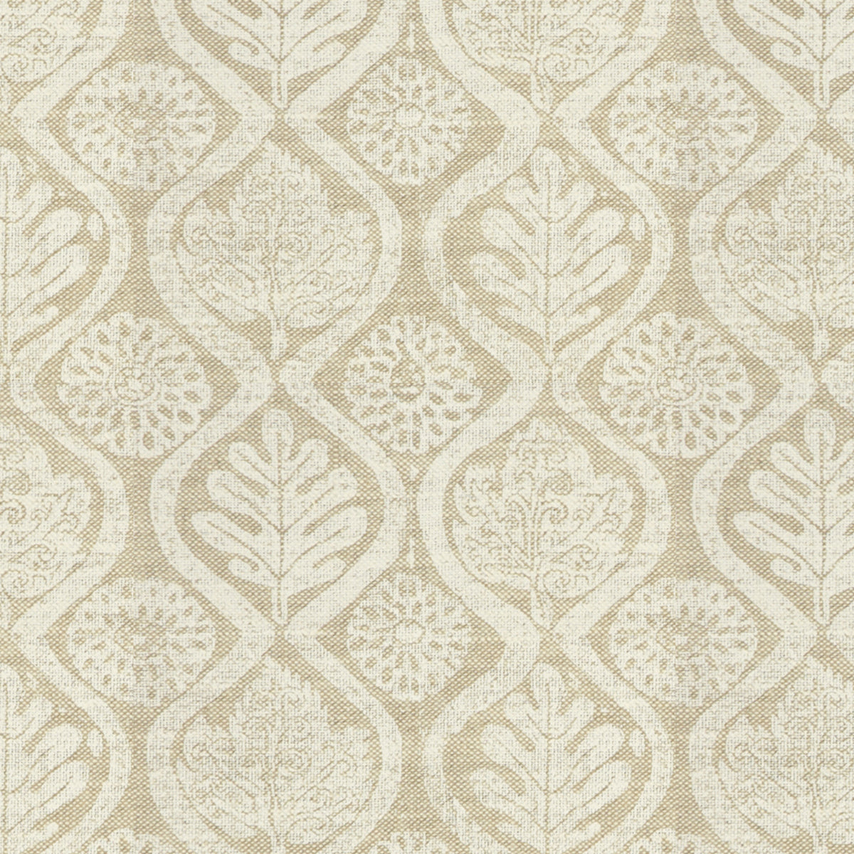 Oakleaves - White/Oat