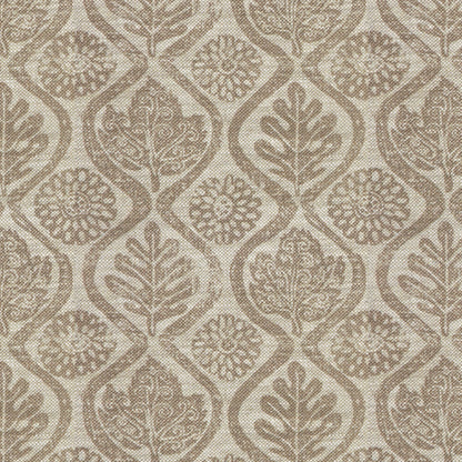 Oakleaves - Taupe/Oat