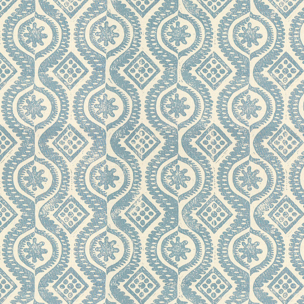 Damask - Blue