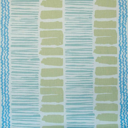 Saltaire - Light Green/Aqua/Cornflower