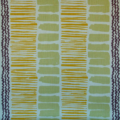 Saltaire - Lime/Gold/Plum