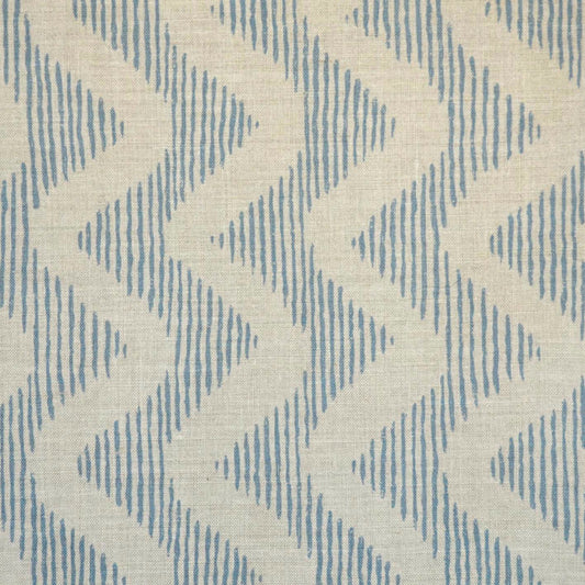 Colebrook Fabric by Lee Jofa in Blue/Natural