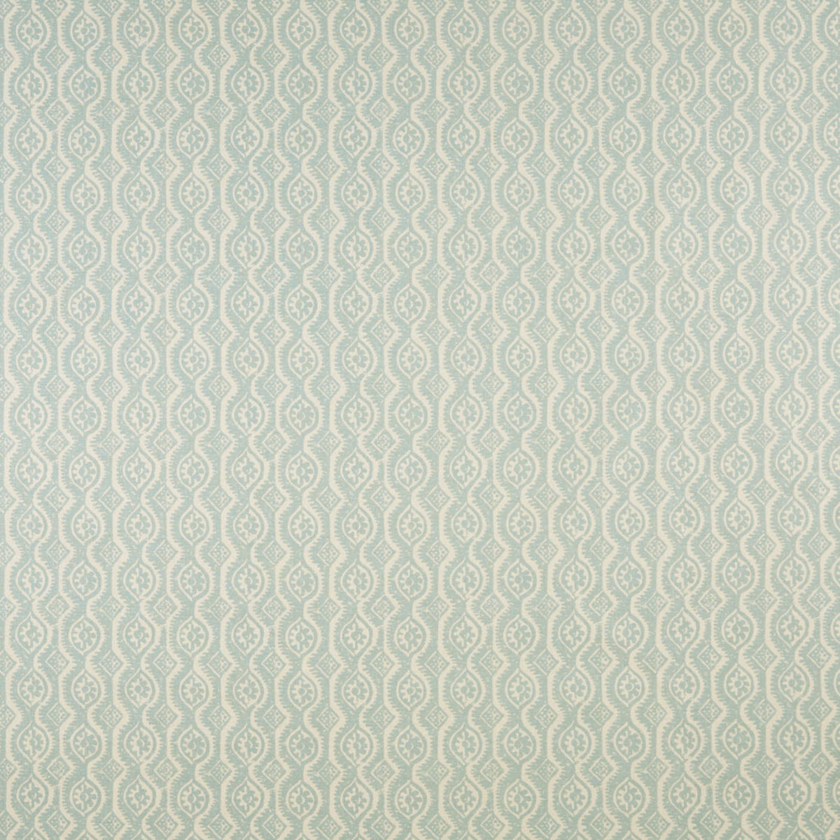 Small Damask - Aqua