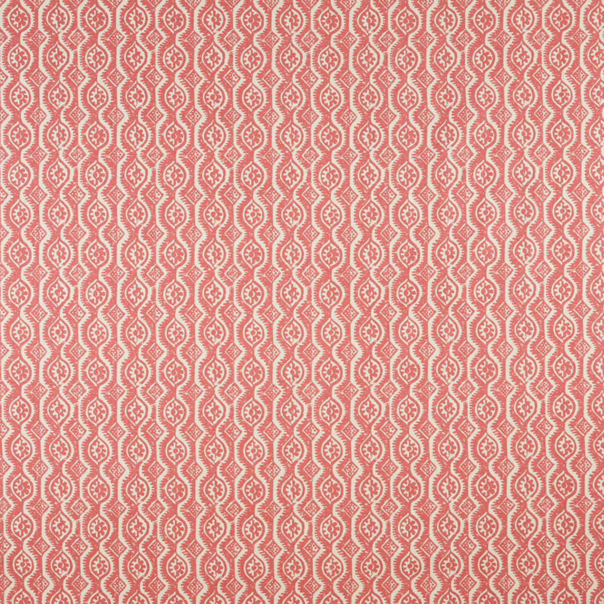 Small Damask - Red