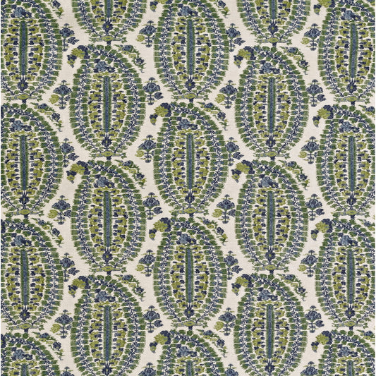 Anoushka Fabric by Lee Jofa in Blue/Green