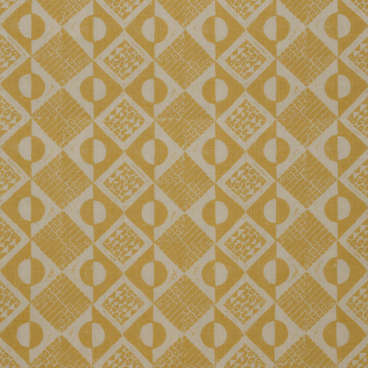 Circles And Squares - Ochre