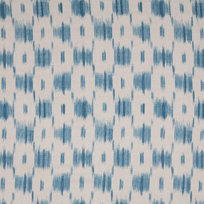 Ikat Check - Aqua