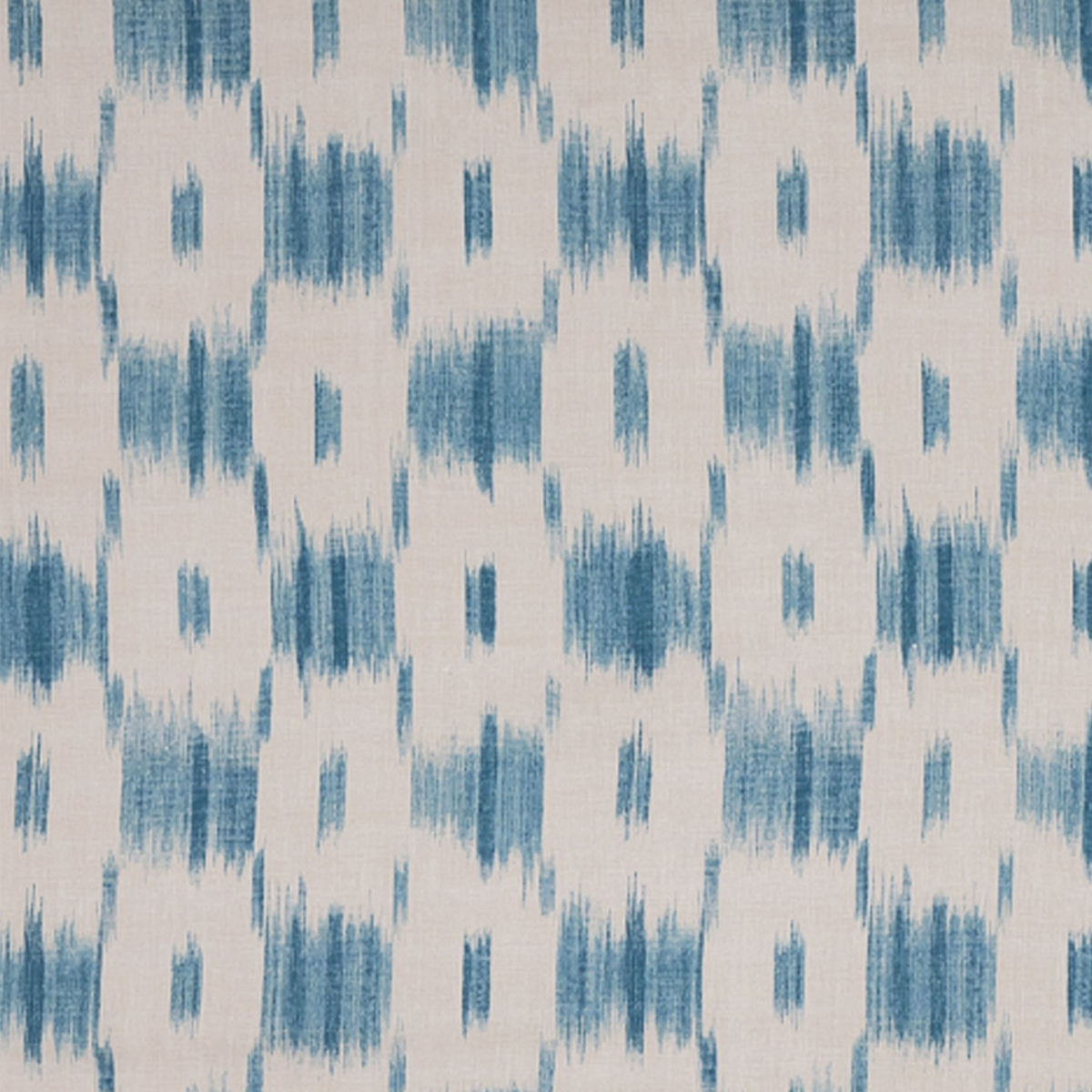 Ikat Check - Aqua