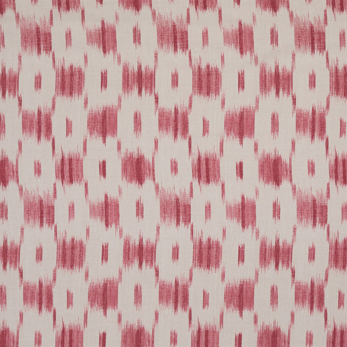Ikat Check - Rose
