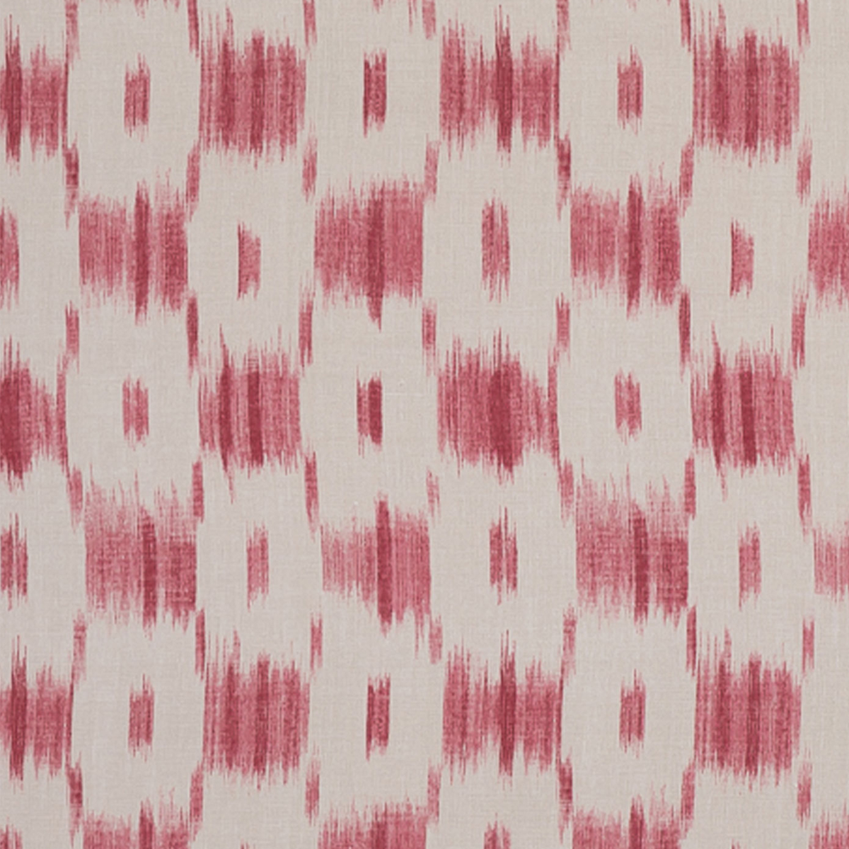 Ikat Check - Rose