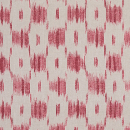 Ikat Check - Rose