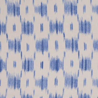 Ikat Check - Blue