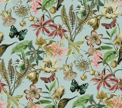 Butterfly House Wallpaper