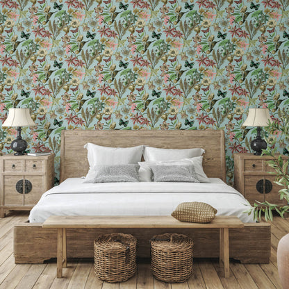 Butterfly House Wallpaper