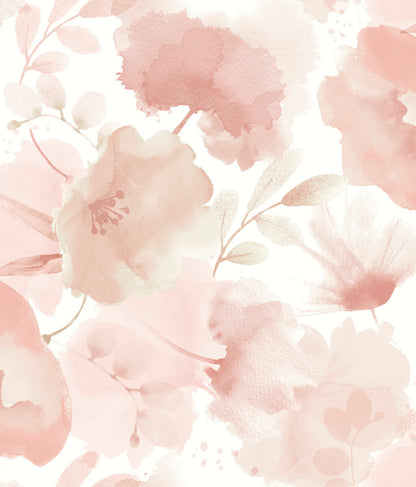 Blooms Second Edition Watercolor Bouquet Wallpaper
