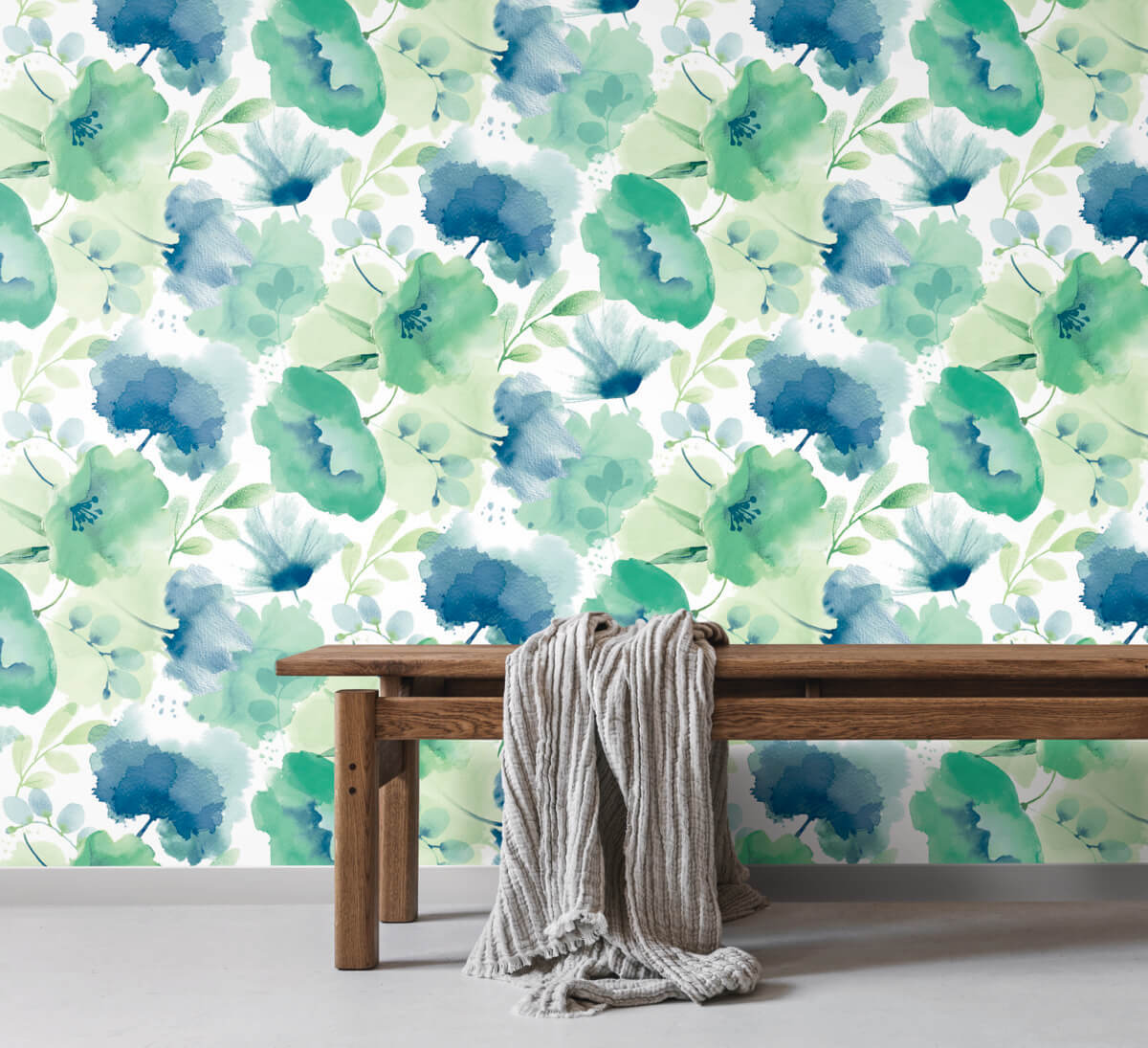 Blooms Second Edition Watercolor Bouquet Wallpaper