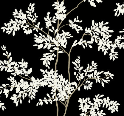 Lunaria Silhouette Wallpaper