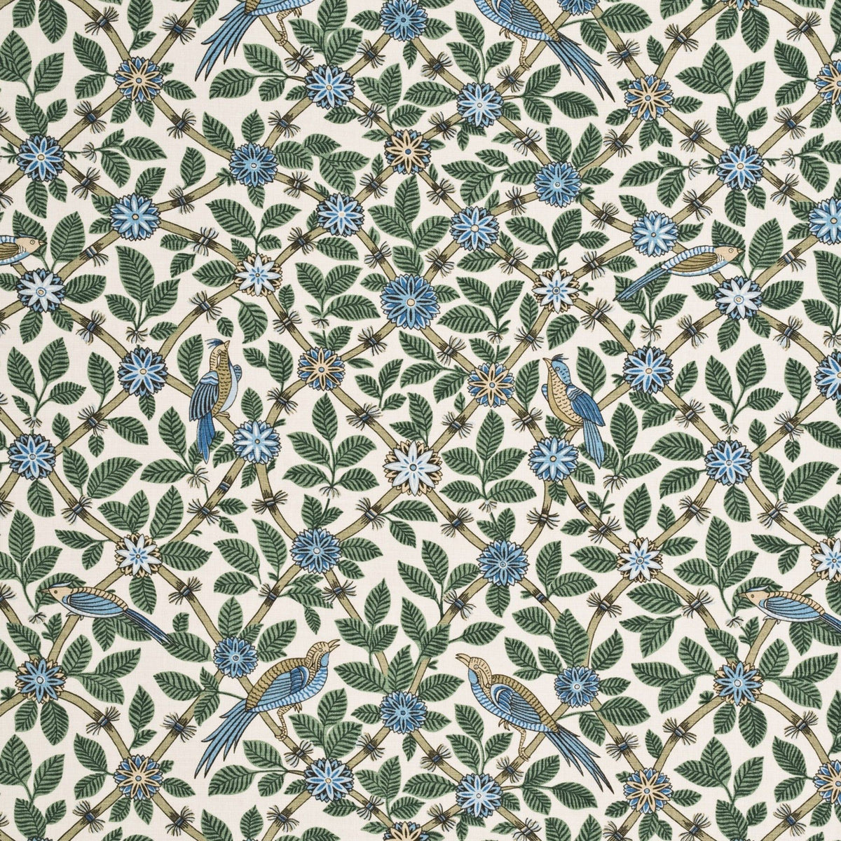 Bamboo Bird - Aqua/Teal
