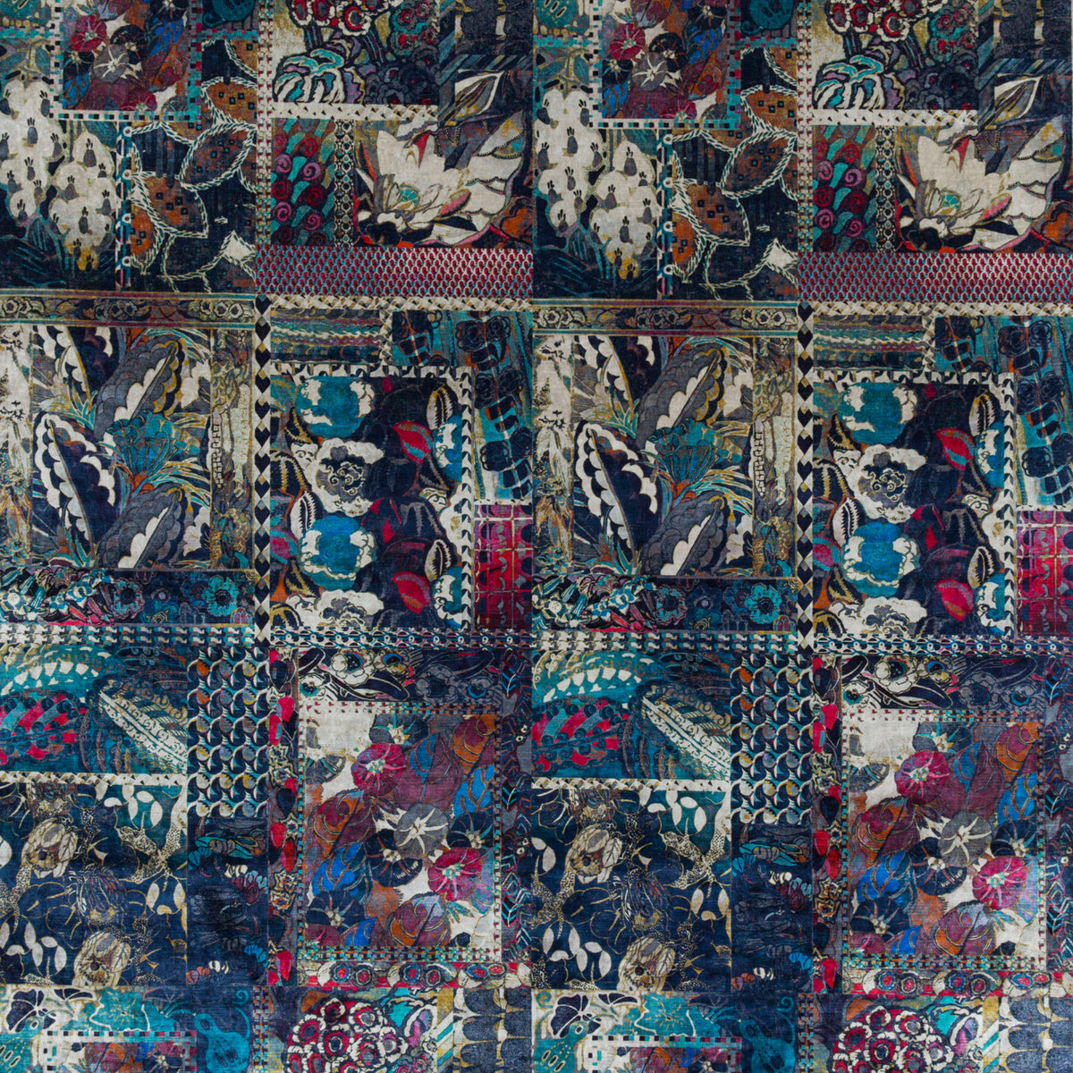 Barcelona Fabric by G P & J Baker in Indigo