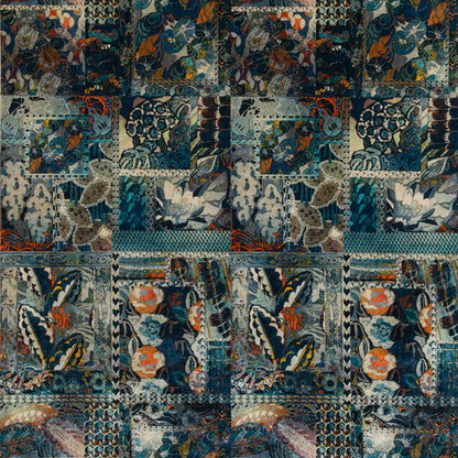 Barcelona Fabric by G P & J Baker in Teal