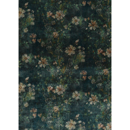 Queen'S Garden Velvet - Jade