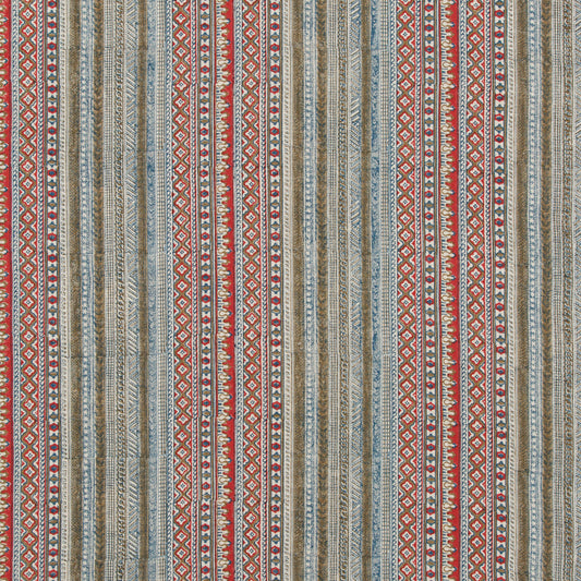 Kapisi Fabric by G P & J Baker in Indigo