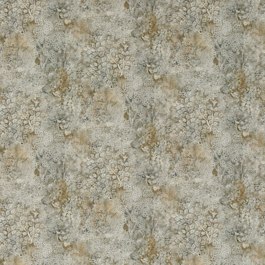 Persian Garden Linen Fabric by G P & J Baker in Natural