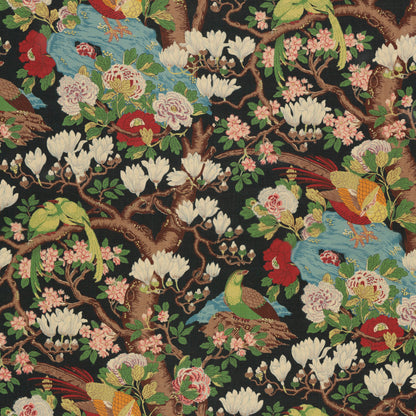 Rockbird Signature Fabric by G P & J Baker in Indigo